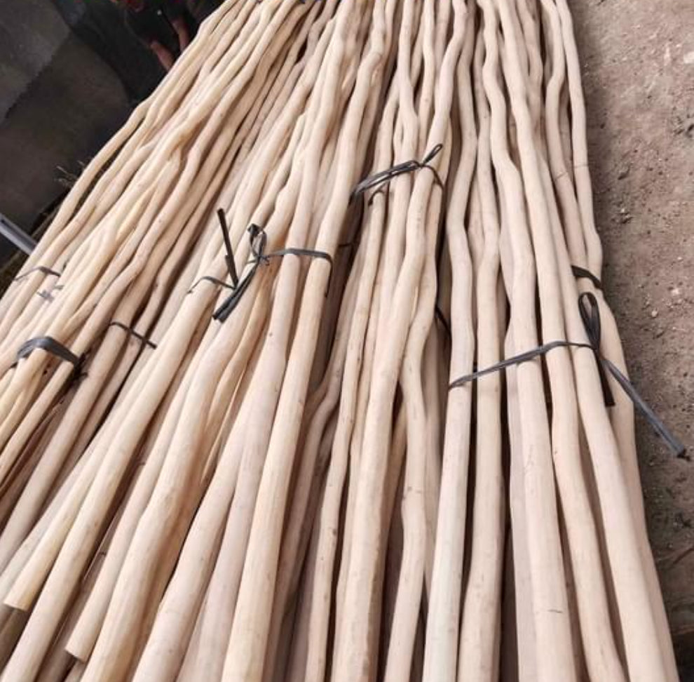 Latte Pole Teakwood approx 2 mtr Length x 30-45mm diameter