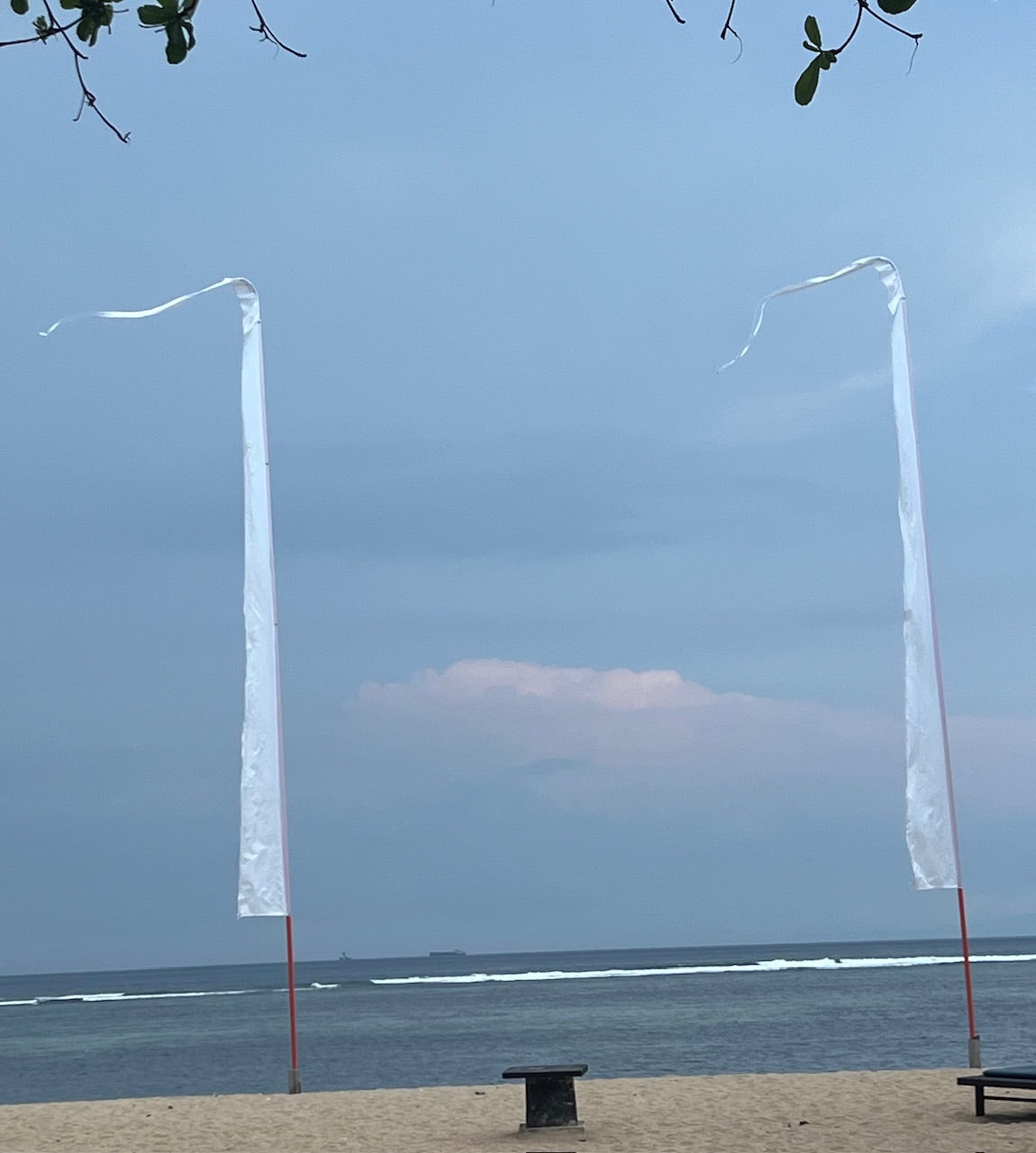 Flag 3 metre plus tail. Polyester with PVC Pole set