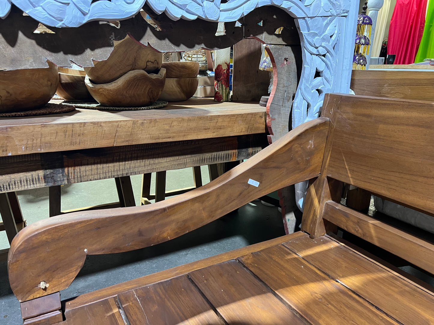 Batubulan Java Teak Daybed natural finish