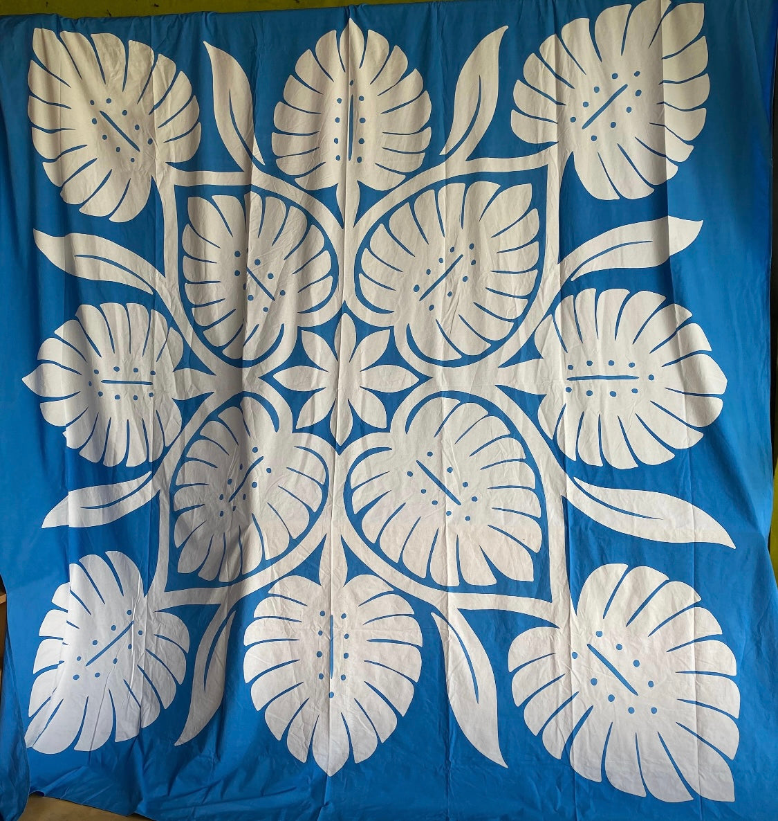 Bedspread Queen Cotton Hand Painted Batik with Pillow Covers