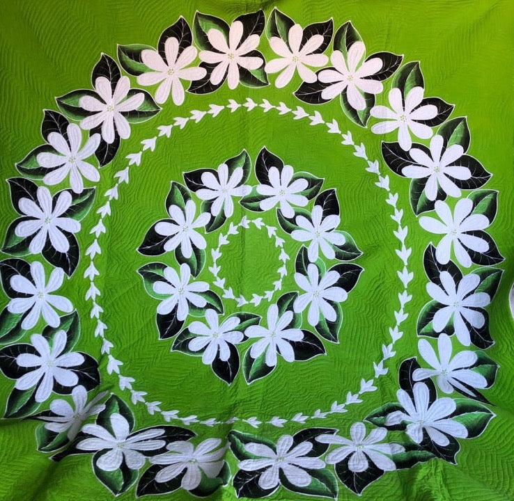 Bedsheet King Cotton Batik Hand Painted with 2 Pillow Covers