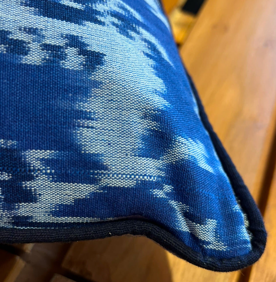 Cushion cover with Sumba hand woven Cotton Ikat designs 45cmx45cm