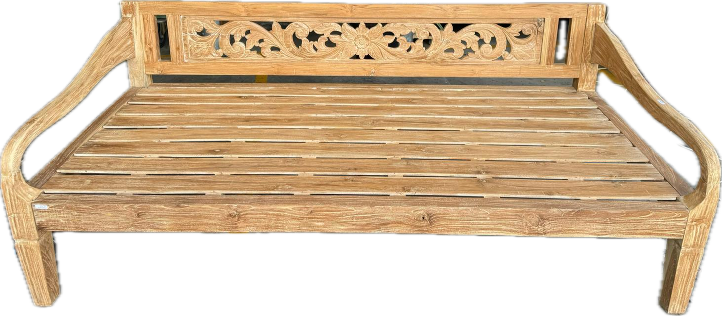 Mas Tus Recycled Teak Daybed Single (Natural)