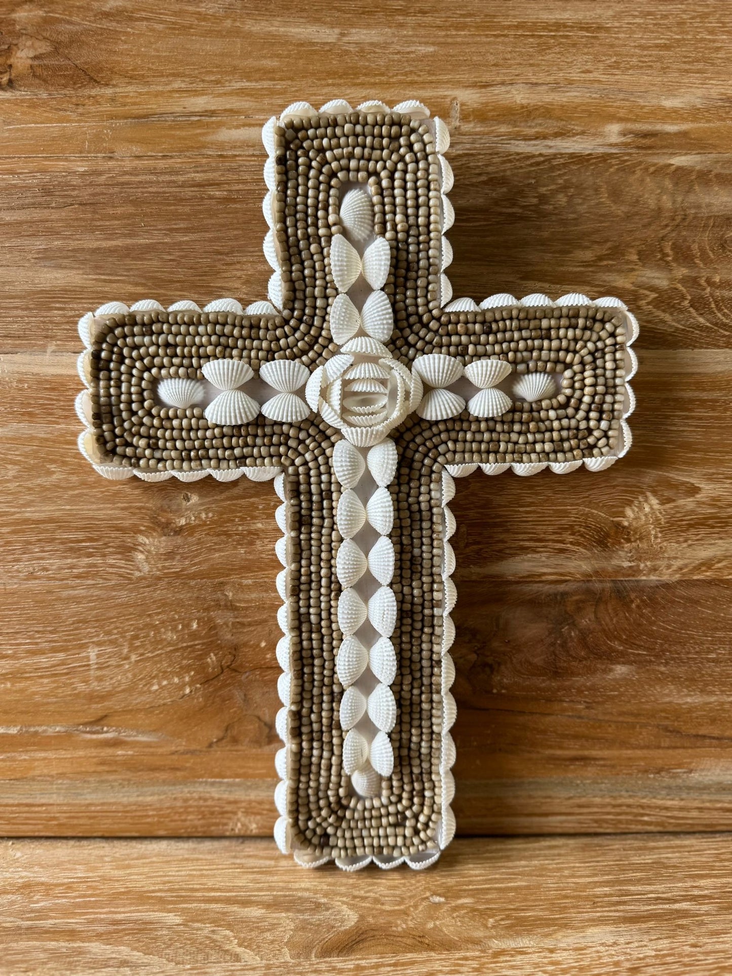 Shell Handicraft decor Cross
