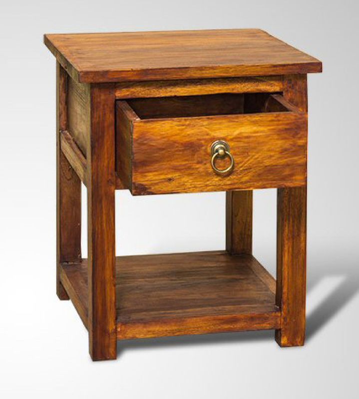 Teak Bedside Cabinet Batubulan