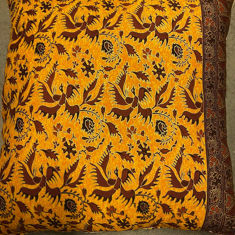 Batik Print Floor Cushion Cover 90cm x 90cm