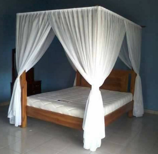 Canopy Bed Net  for 4 Poster King Single