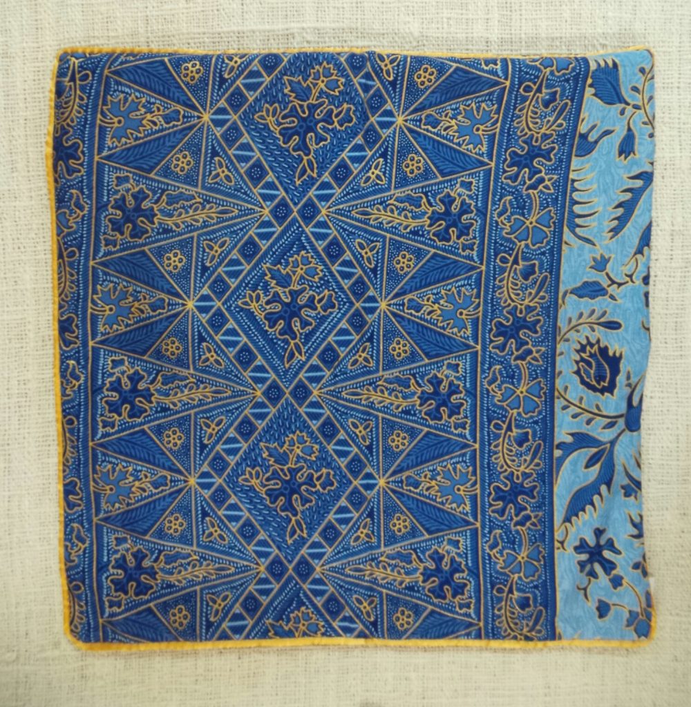 Batik Bird Centre Print Cushion Cover 45cm x 45cm