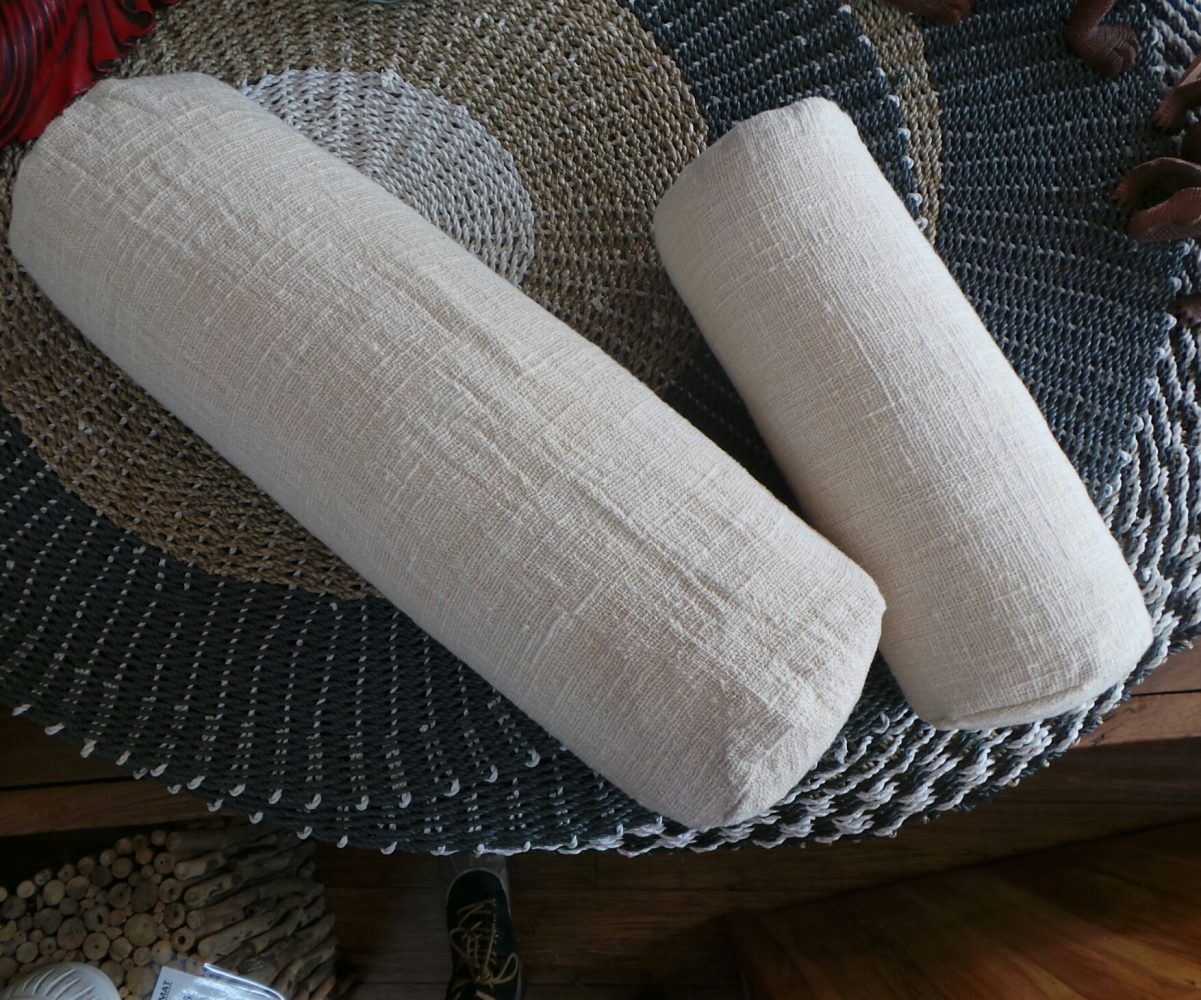 Open Weave Natural Cotton Cushion Covers - various shapes and sizes