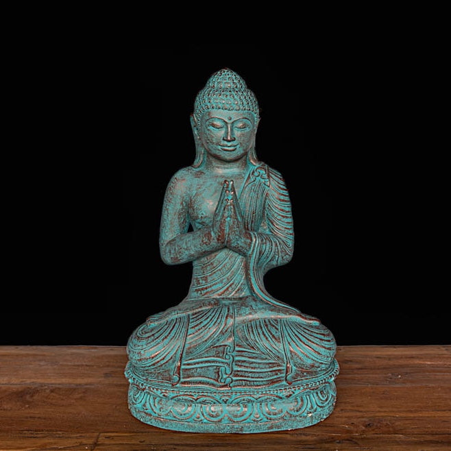 Namaste Buddha cement 60cm