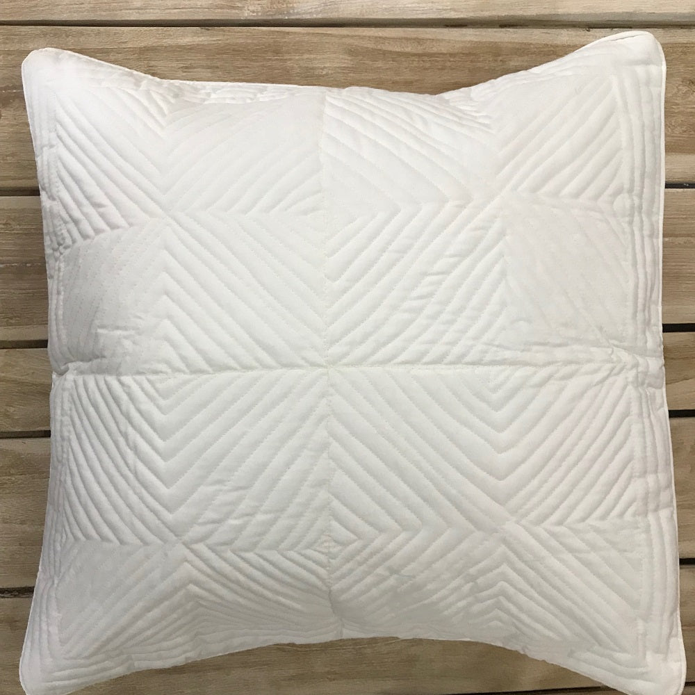 Cotton Quilted European Cushion Cover 60cm x 60cm