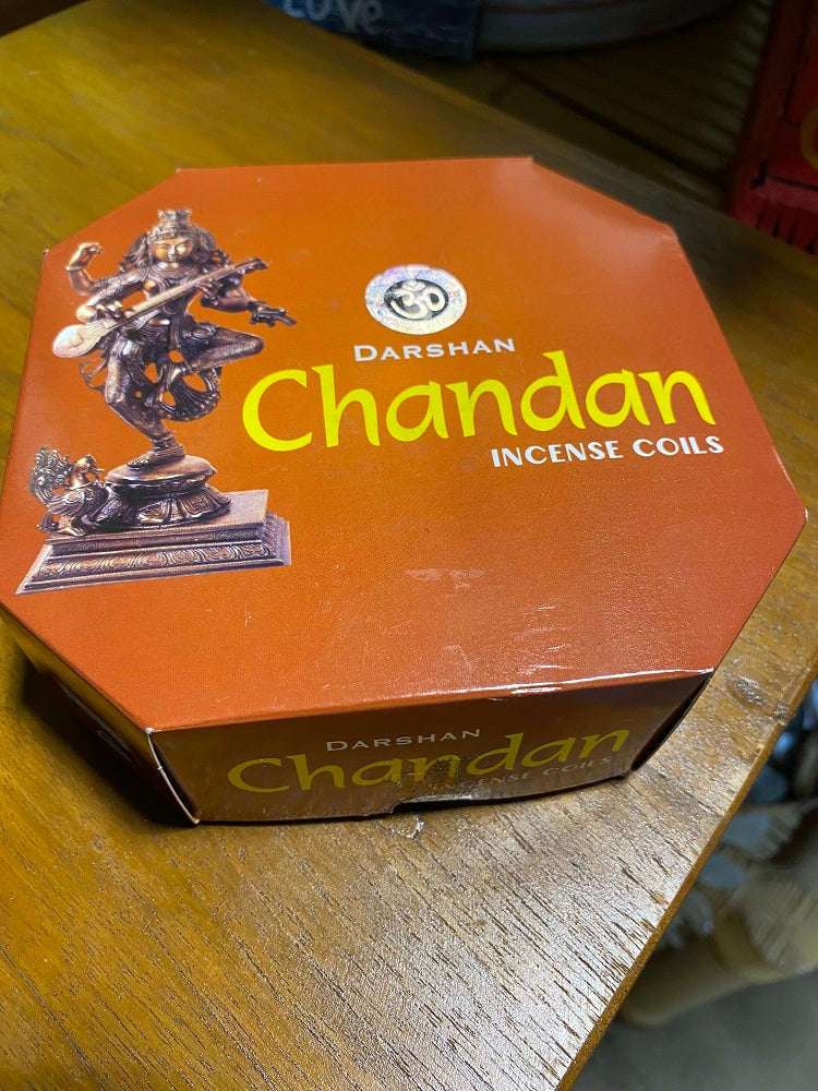Hanging round Incense Coils Sandalwood