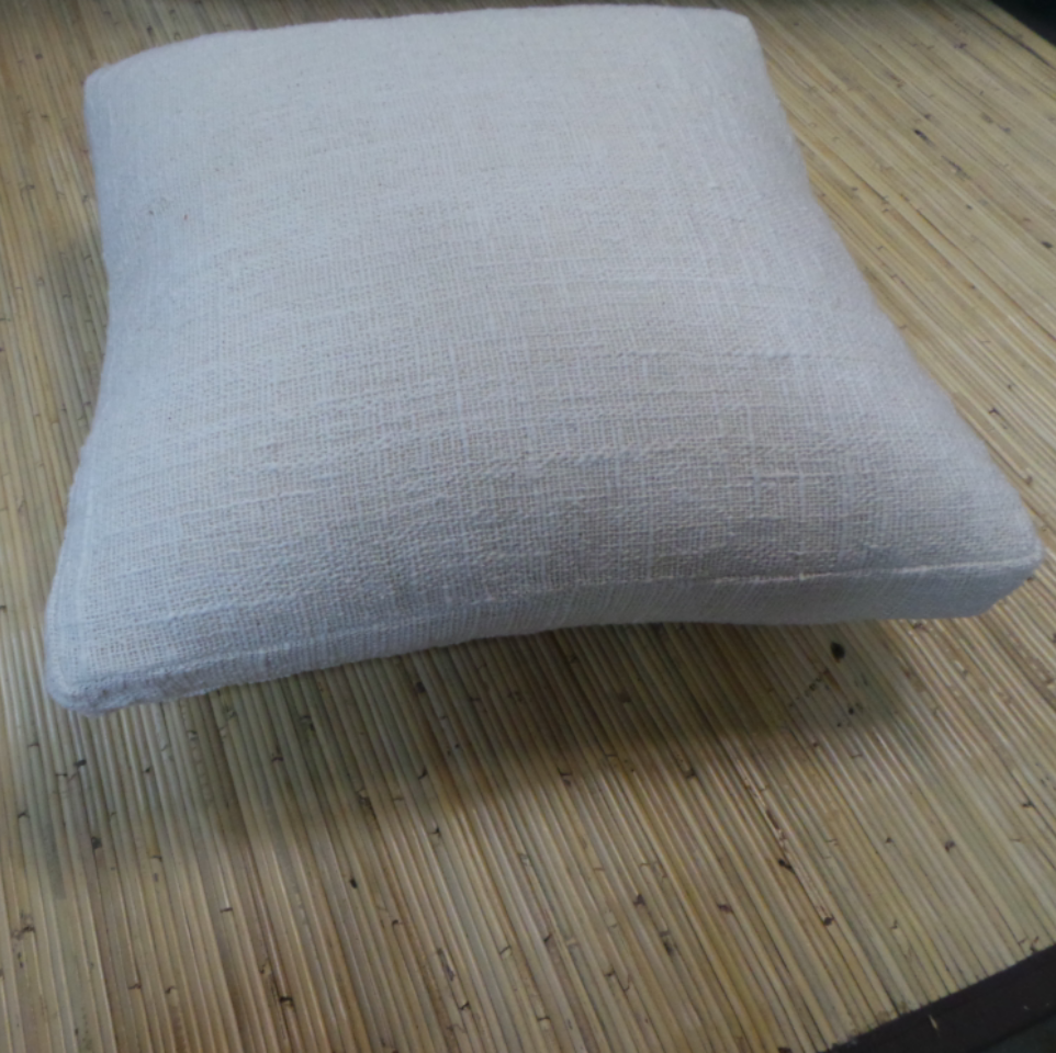 Open Weave Natural Cotton Cushion Covers - various shapes and sizes