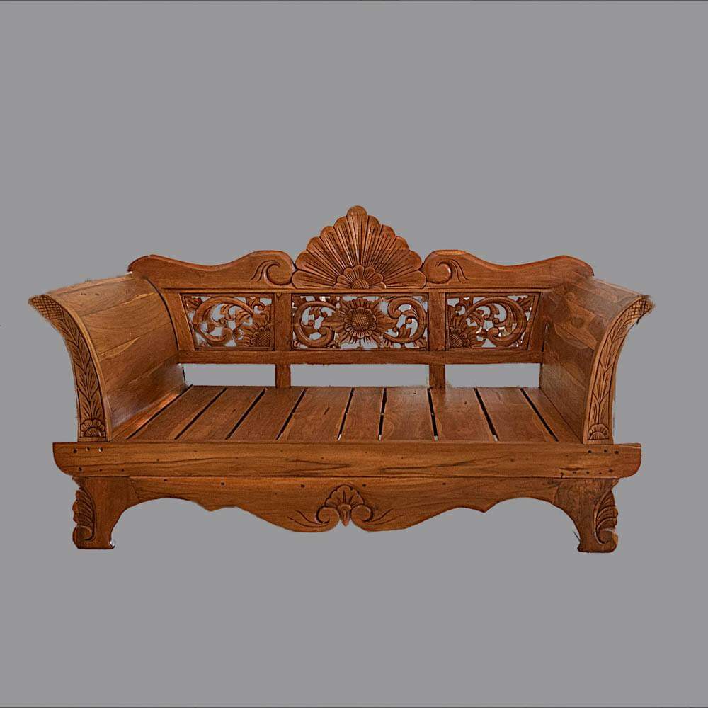 Batubulan Kartini Recycled Teak Daybed LE (Natural)