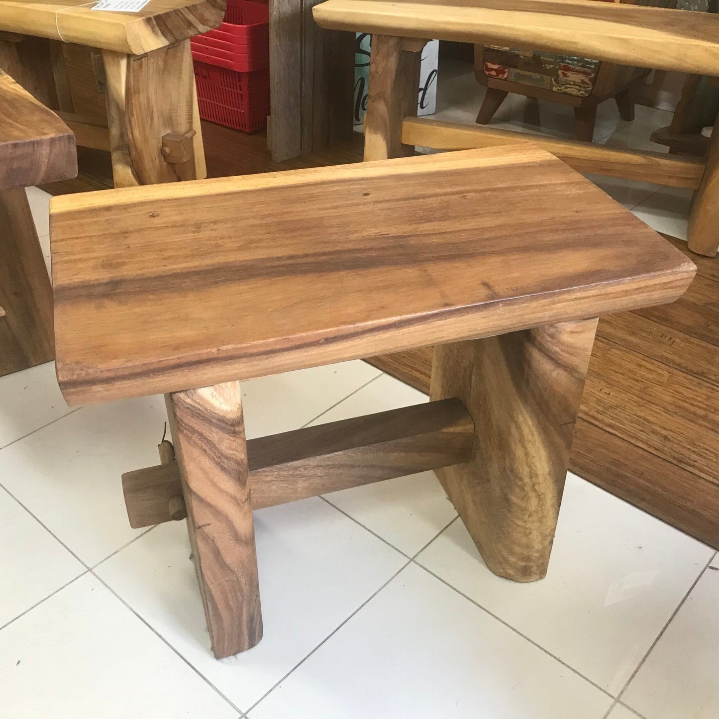 Suar slab wood Bench various lengths