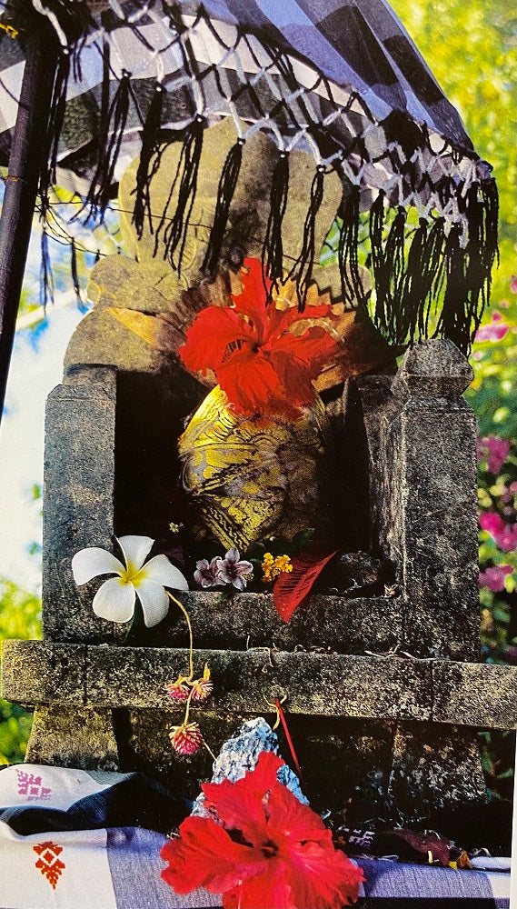 Balinese Traditional Temple Shrine Tugu ' ópen seat' style Family Temple 160cm ht