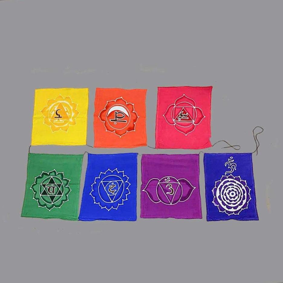 Chakra Bunting flags Hand Batik