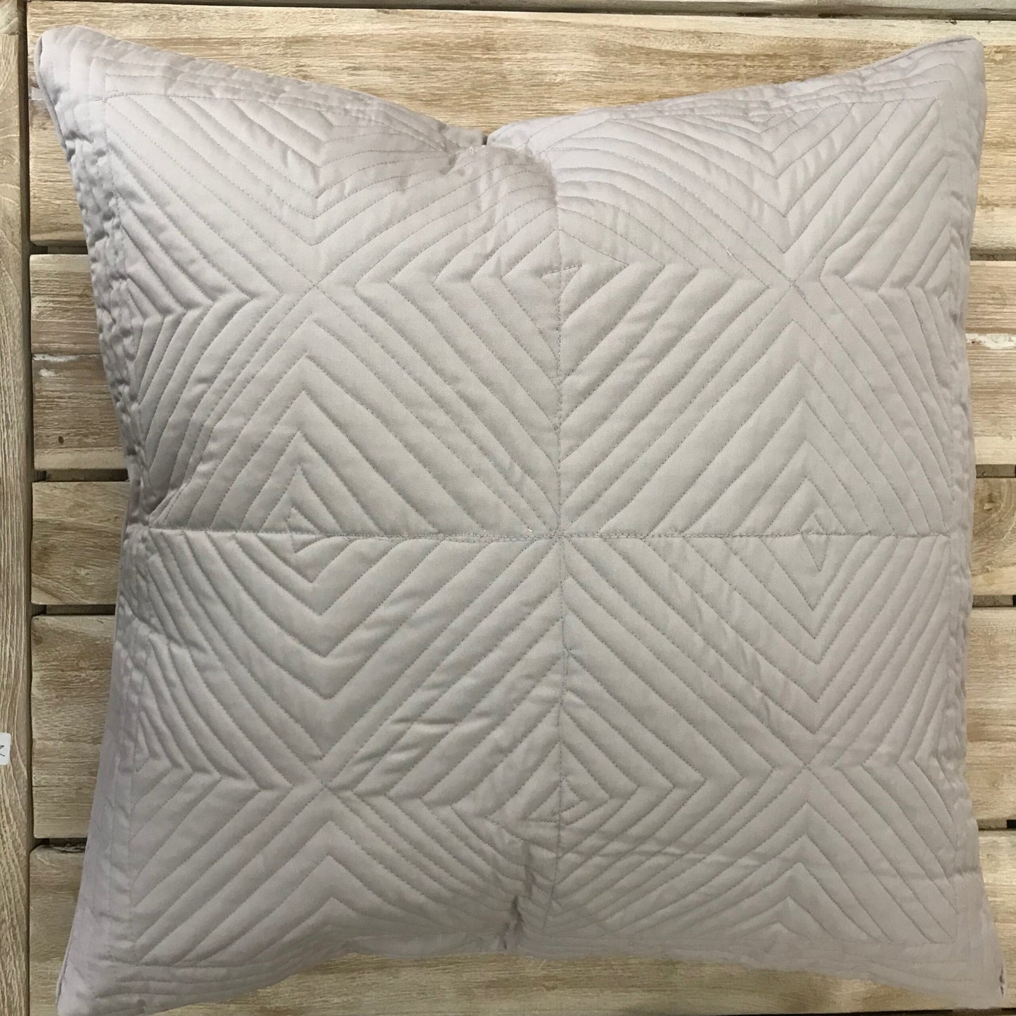 Cotton Quilted  European Cushion Cover 60cm x 60cm