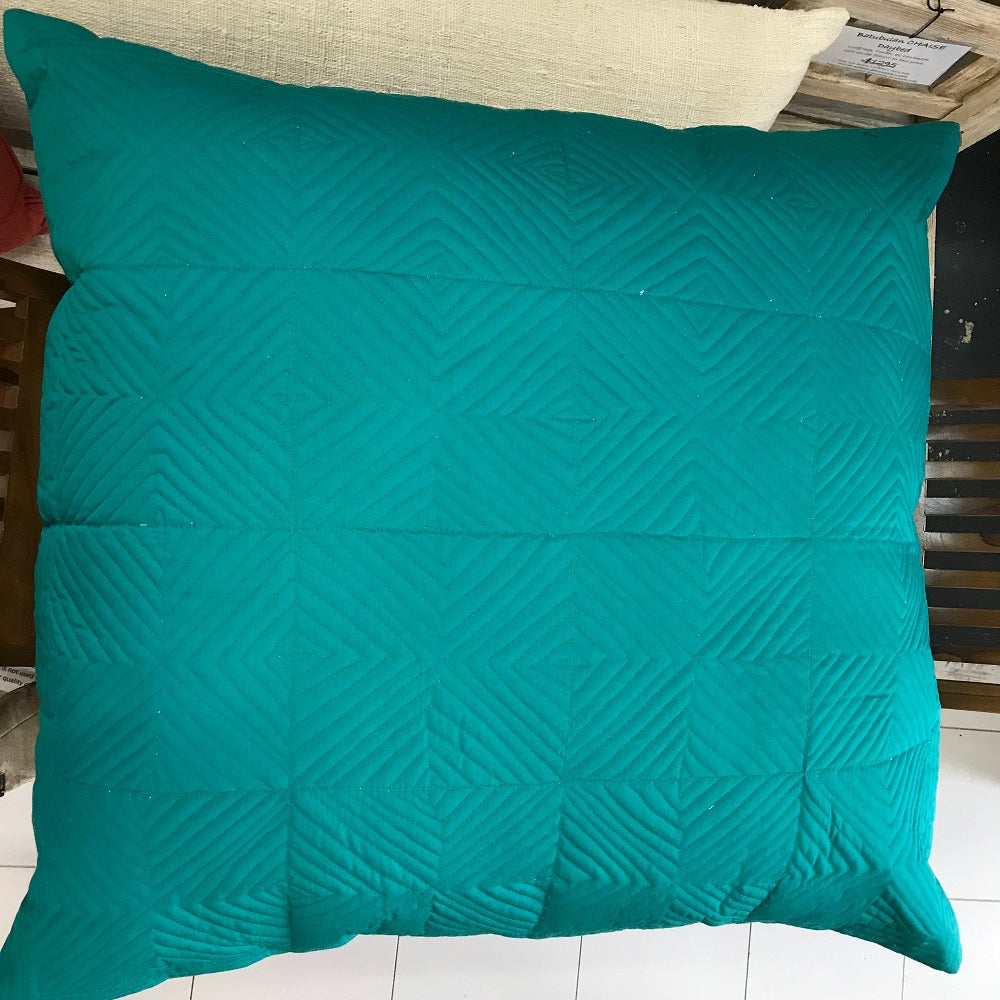Cotton Quilted Floor Cushion cover 90cm x 90cm