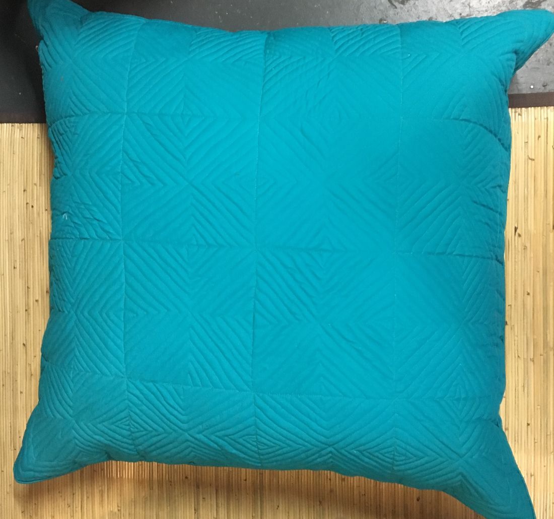 Cotton Quilted Floor Cushion cover 90cm x 90cm