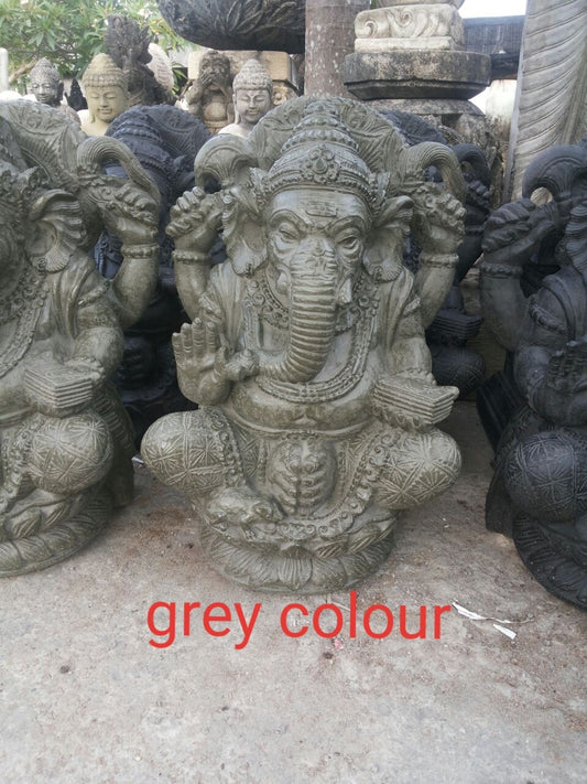 Ganesha cement grey 60cm