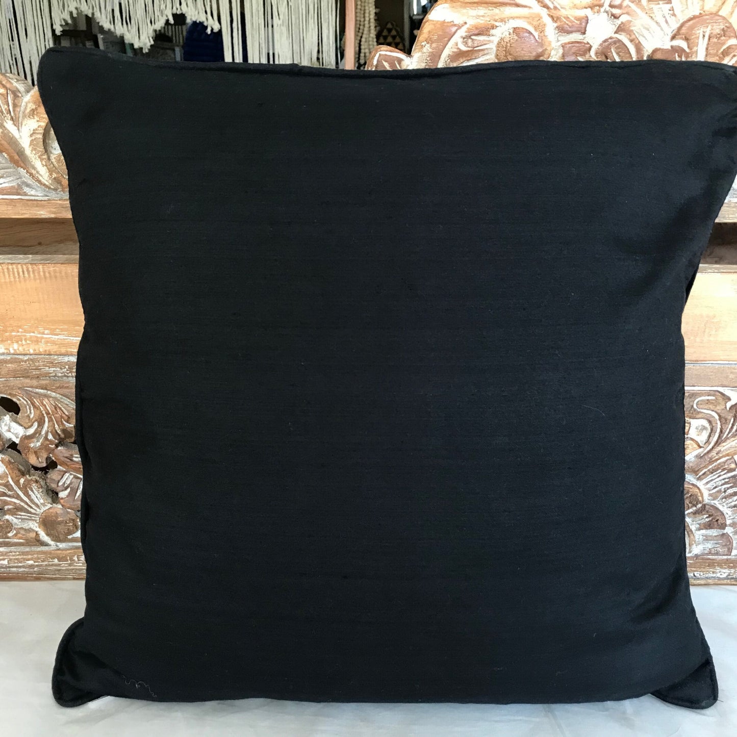 Cotton Ikat Cushion Cover European 60cm x 60cm