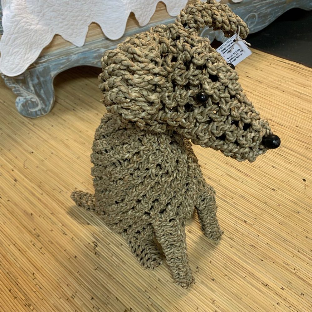 Seagrass  Hand Woven/knotted Dogs