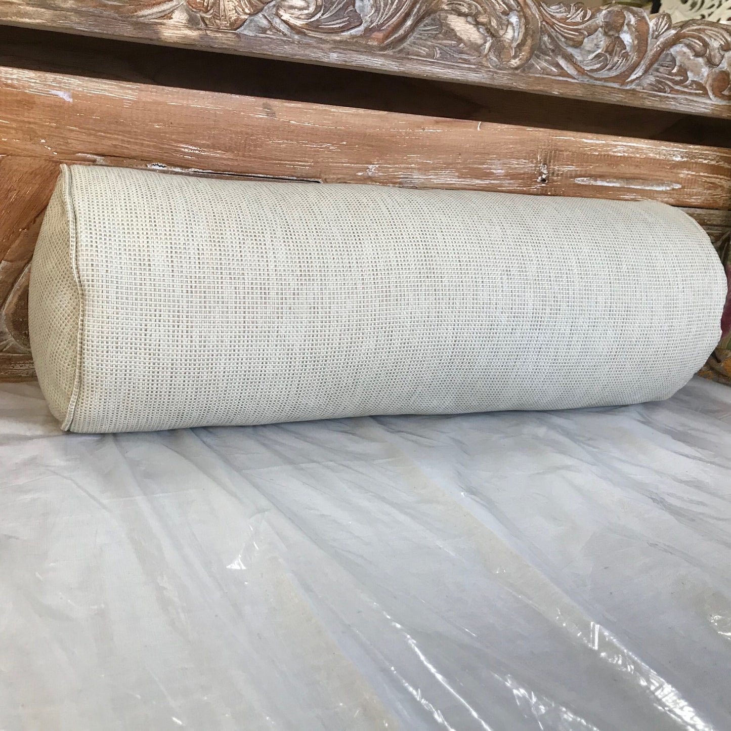 Weatherproof Bolster Cushion Cover