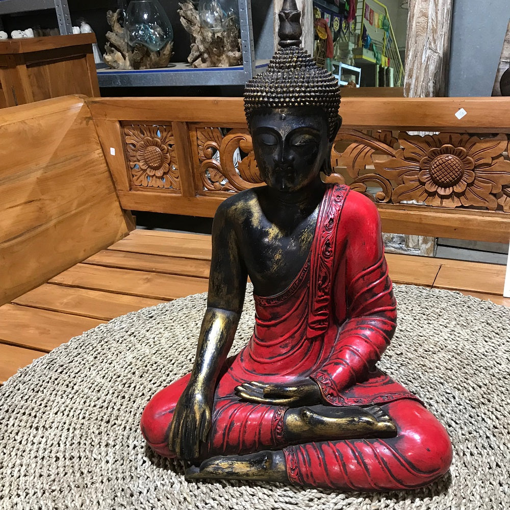 Resin Sitting Thai Buddha  55cm