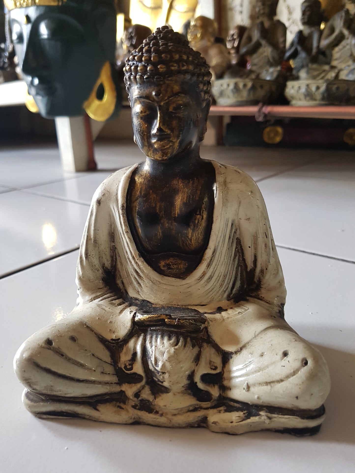 Resin Sitting Buddha  meditation 55-60 cm