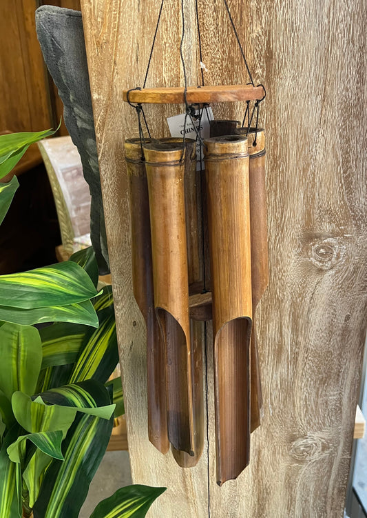 Bamboo/wooden top windchime  Medium