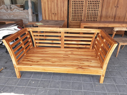 Mas Sun Elde Recycled Teak Daybed Large (Natural)