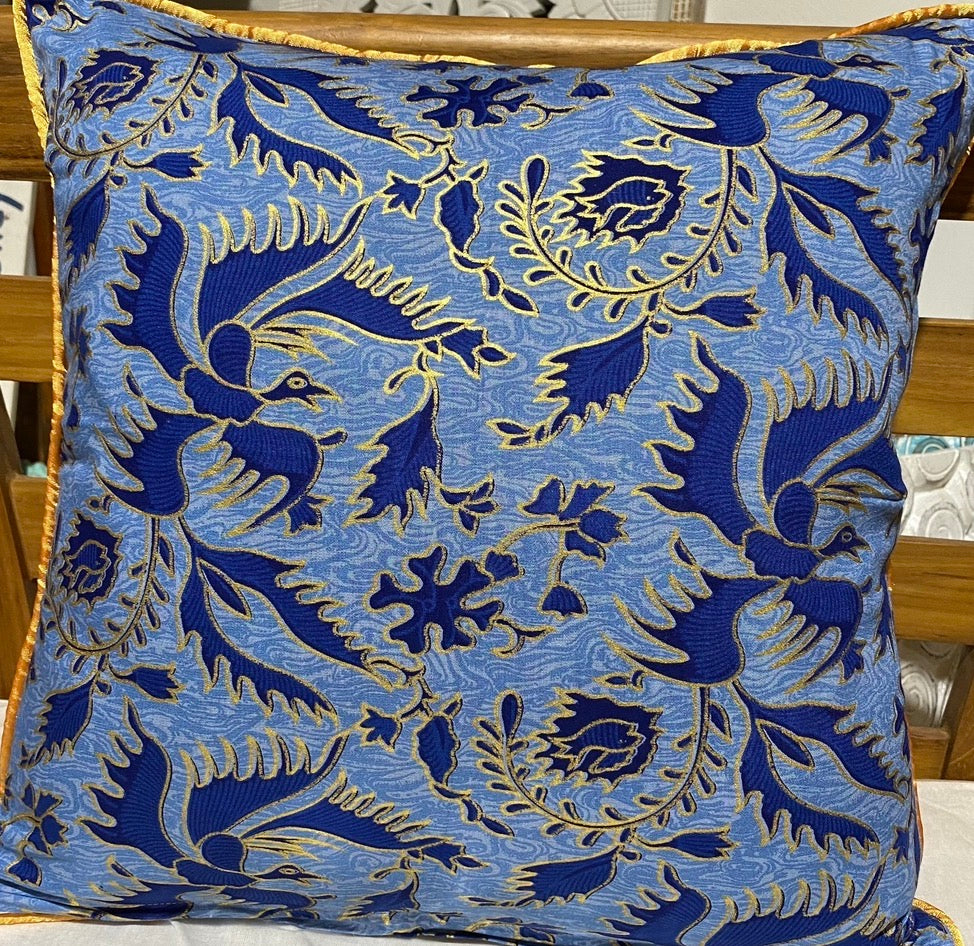 Batik Print Floor Cushion Cover 90cm x 90cm x 5cm