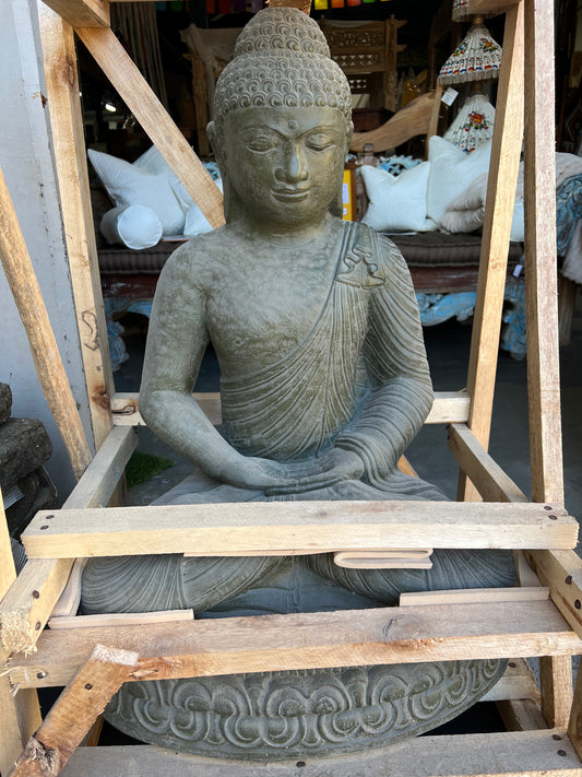 Buddha Meditation hands cement concrete 80cm