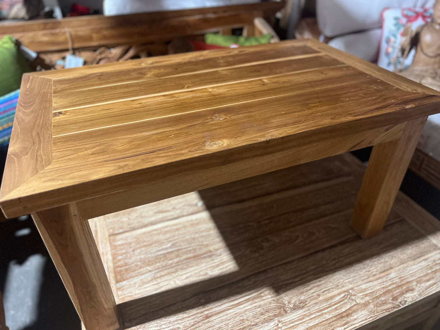 Mas Recycled teak coffee table 100x60x50cmht