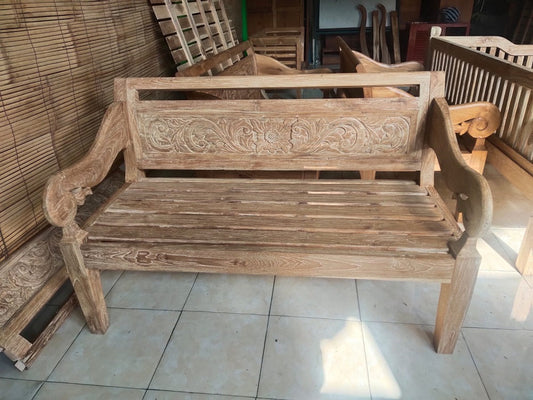 Mas Kuno Recycled Teak Daybed Mini (Natural)