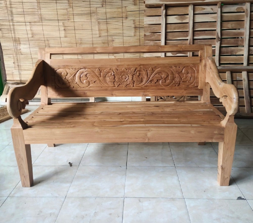 Mas Kuno Recycled Teak Daybed Mini (Natural)