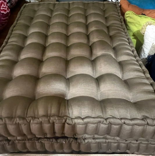Daybed Mattress 190cmx90cmx10cm hand tufted Organic Kapok filling