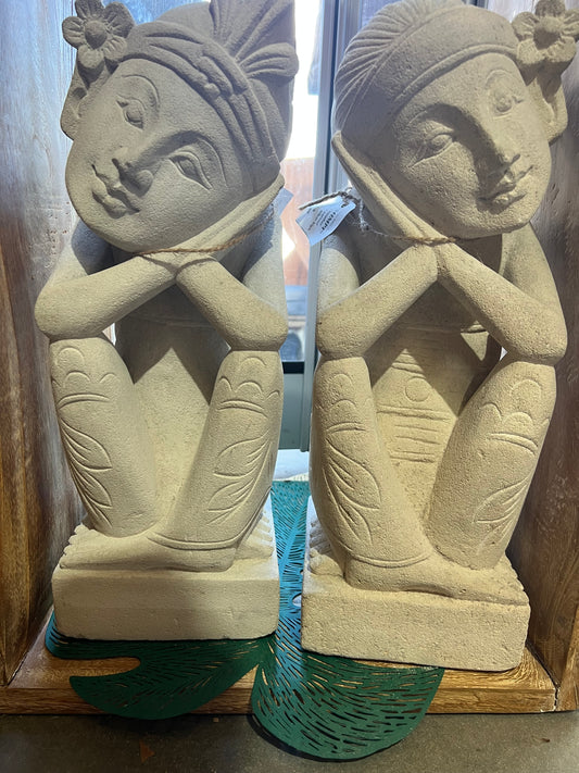 Mimpi Dreamer 40cm limestone statue