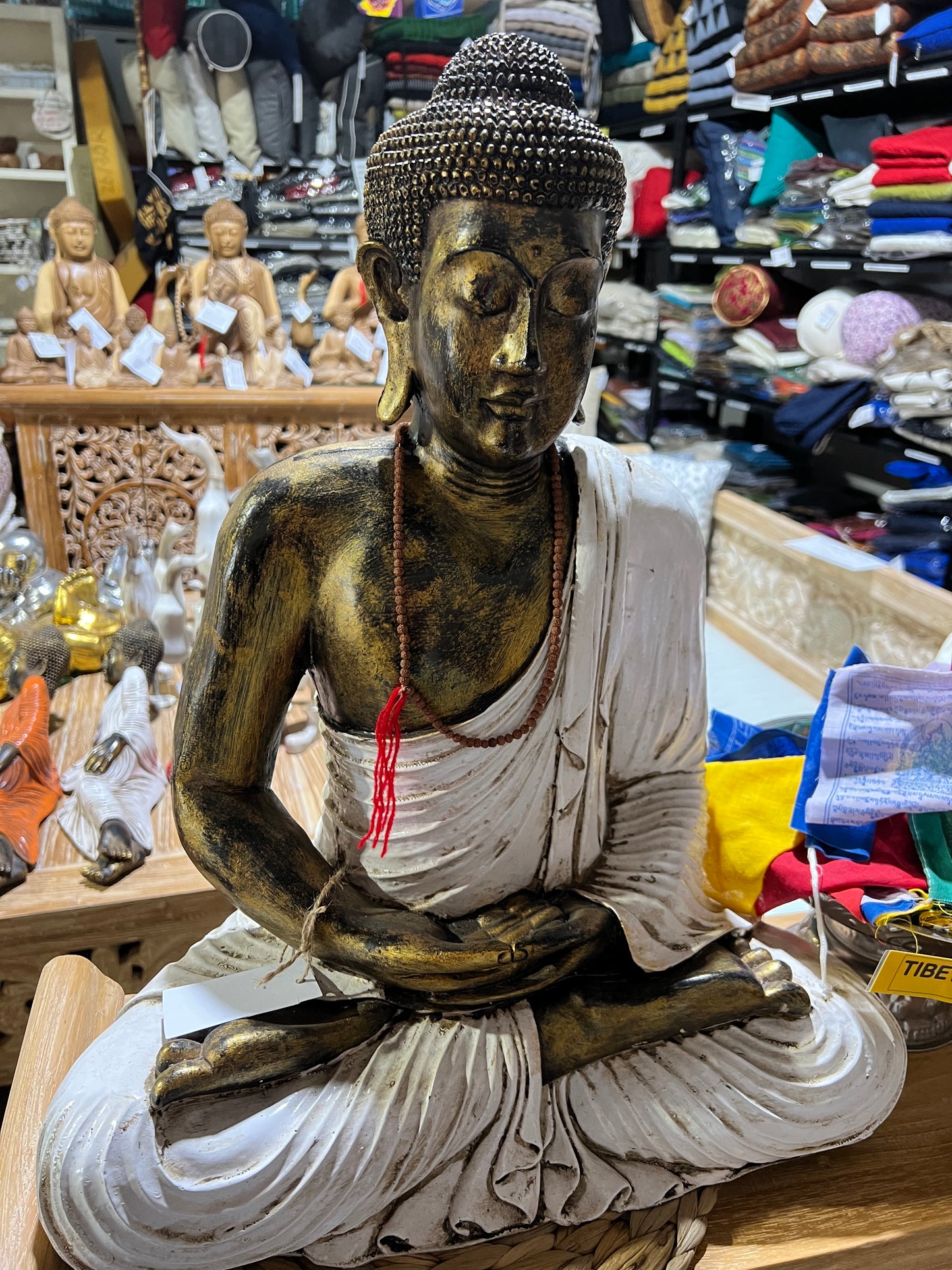 Resin Sitting Meditation Buddha 55cm