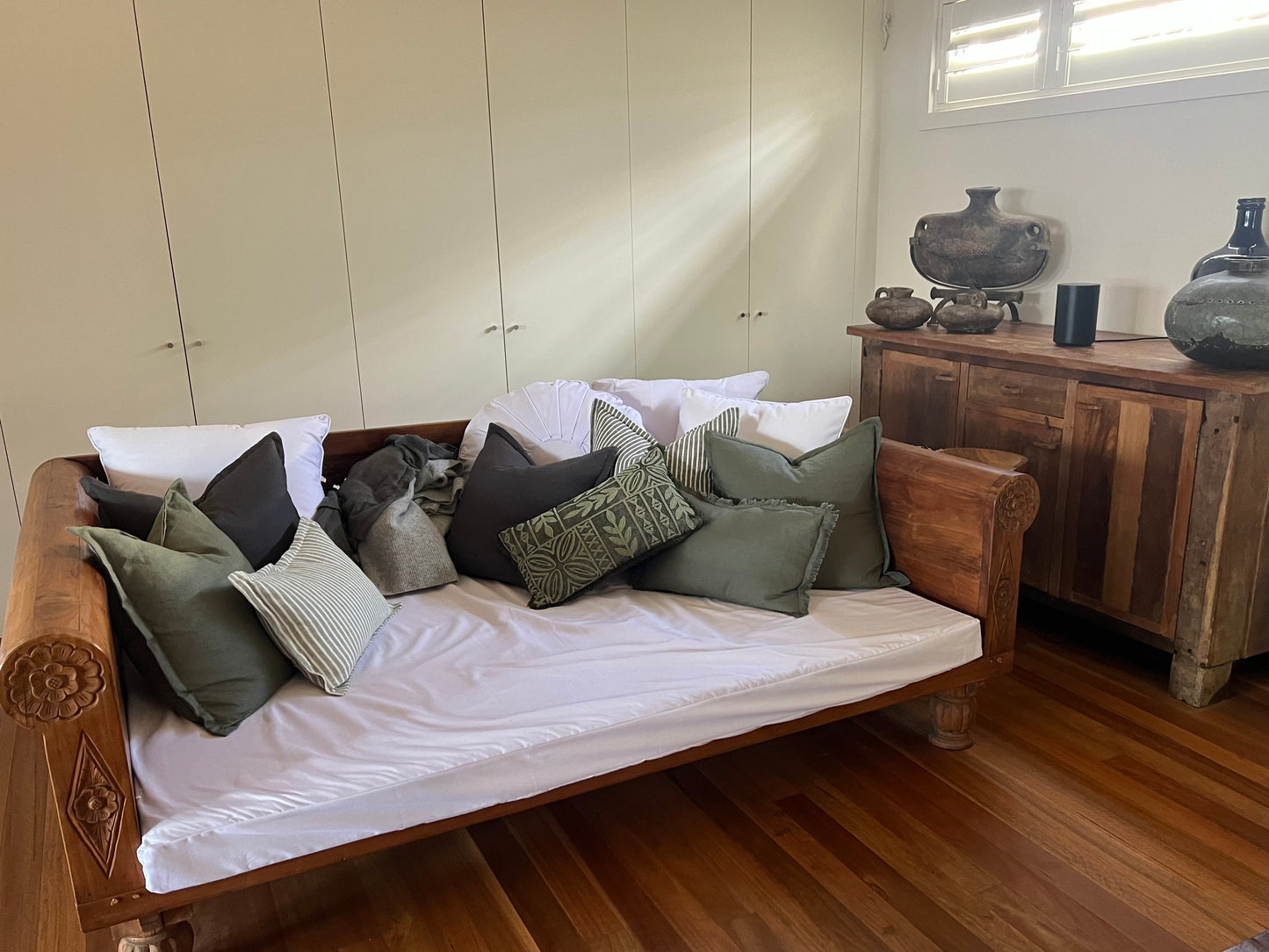 Batubulan Yanto Recycled Teak Daybed Double (Natural)