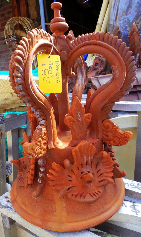 Terracotta Gazebo Crown (for Balinese Bale/Gazebo)