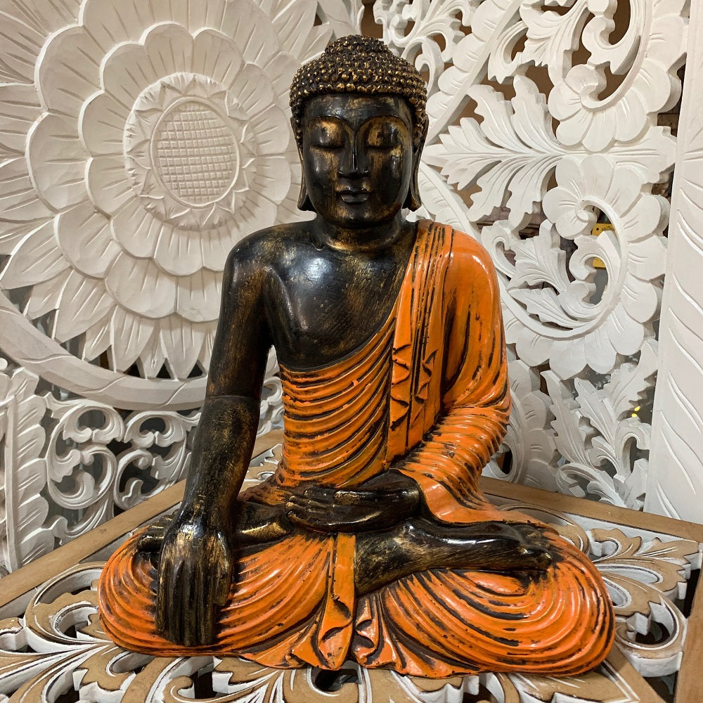 Resin Sitting Thai Buddha  55cm