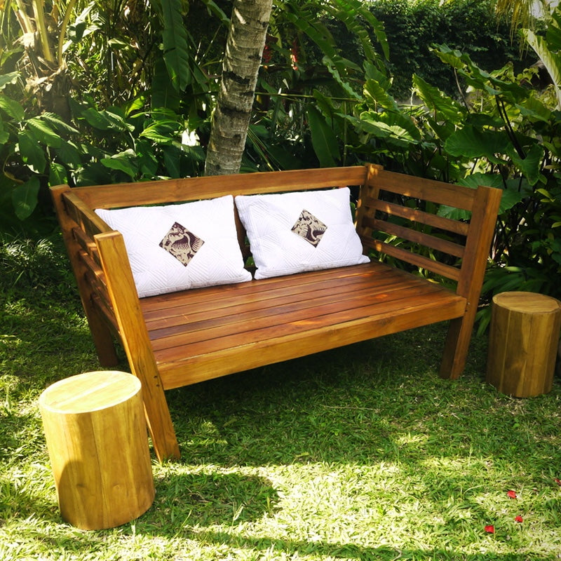 Mas Recycled Teak Mini Elde Day Bench / Daybed (Natural)