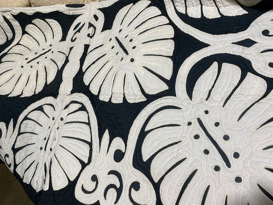 Bedspread Queen Cotton Hand Painted Batik  no Pillow Covers