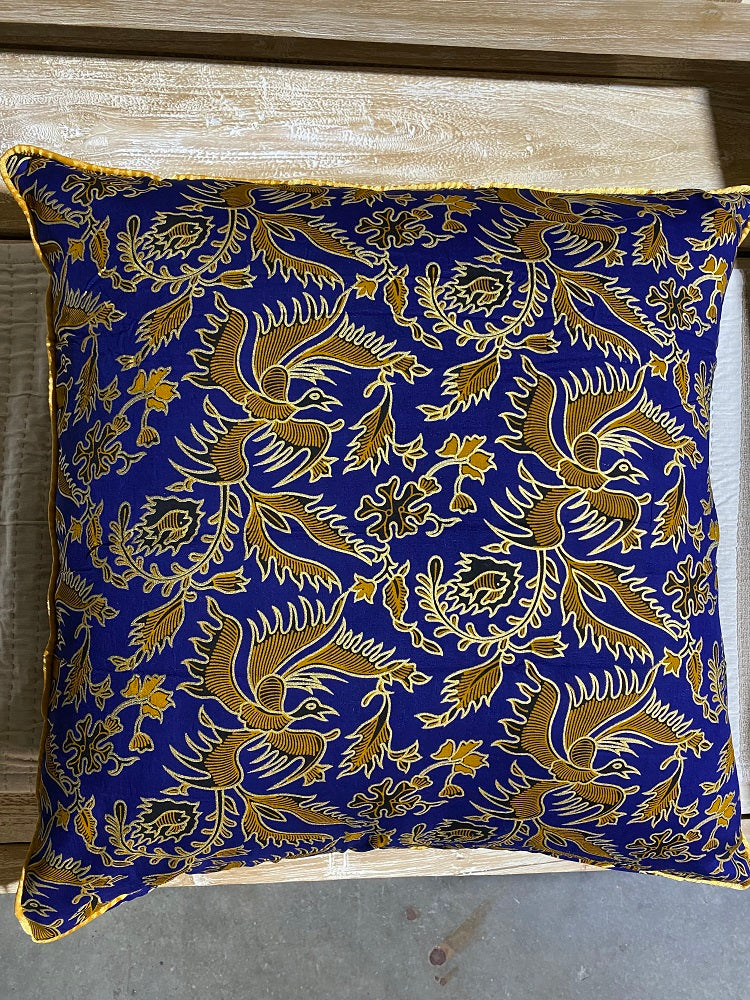 Batik Print Floor Cushion Cover 90cm x 90cm