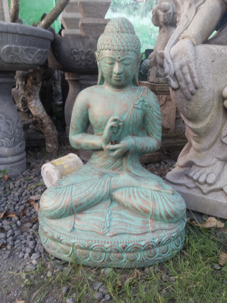 Buddha Teaching/ Chakra hands cement 80cm