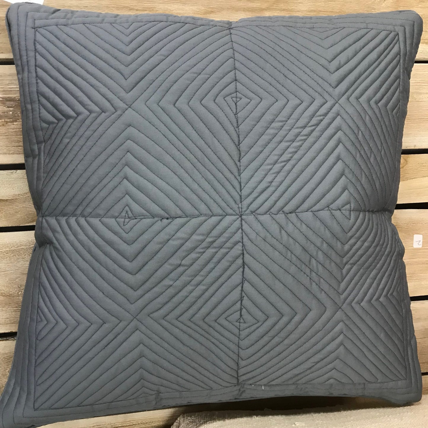 Cotton Quilted  European Cushion Cover 60cm x 60cm