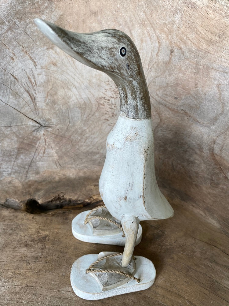 Wooden  duck with Thongs