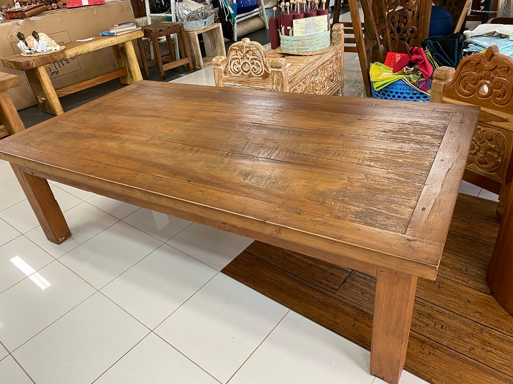 Coffee Table RecycledTeakwood 150cm x 80cm (Natural)